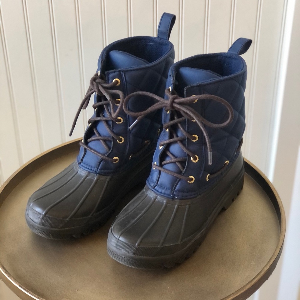 SPERRY TOP-SIDER GOSLING DUCK RAIN BOOTS. 6. EUC